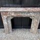 Regency fireplace in grey Ardennes marble, 18th century