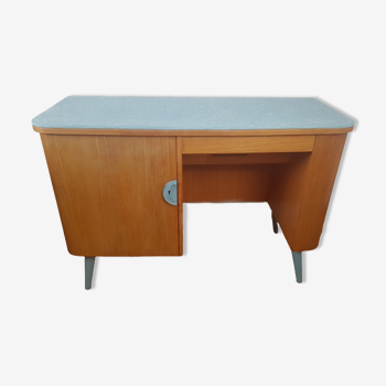 Mid century sewing cabinet, revisited in the office