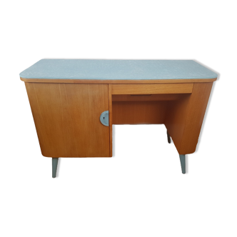 Mid century sewing cabinet, revisited in the office