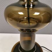 Extremely rare ‘Granny’ table lamp designed by Michael Bang for Holmegaard