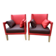 Paire de fauteuils, années 70