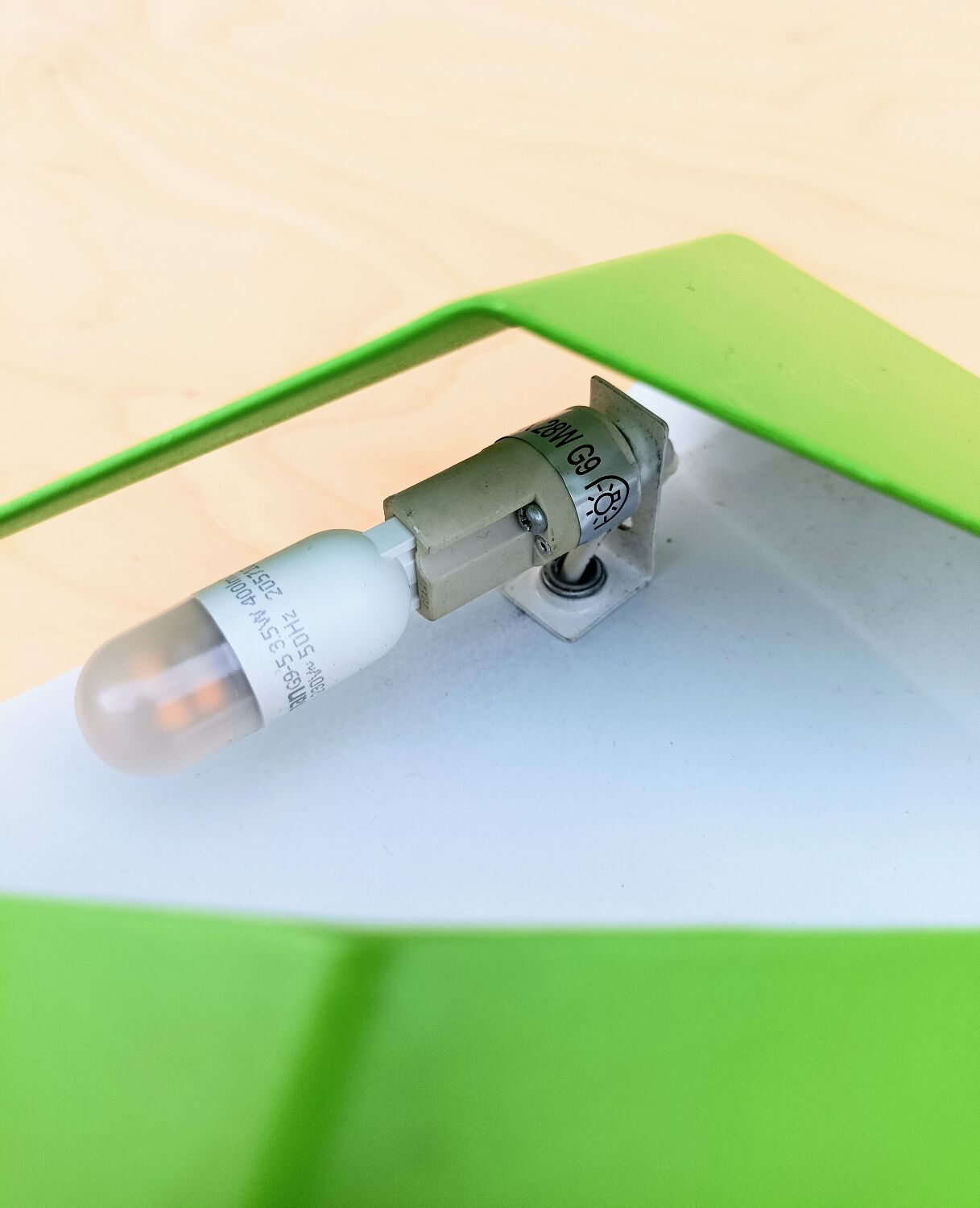 Wall lamp shape vintage origami