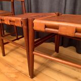 A set of four chairs, Denmark, 1960s