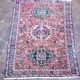 Heriz vintage handmade Oriental carpet 140 x 105 cm