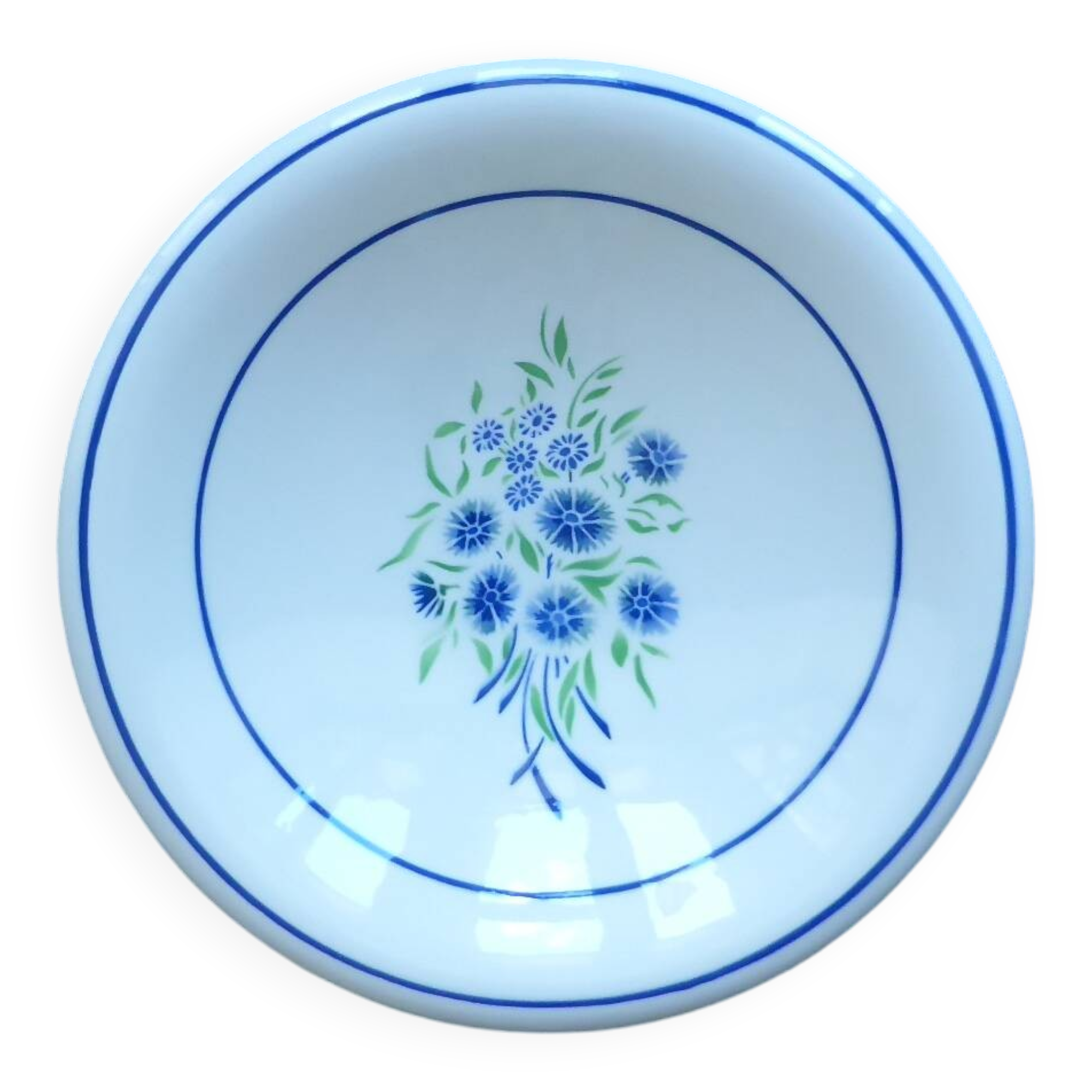 Vintage Badonviller Francine model 200818 round-topped serving dish