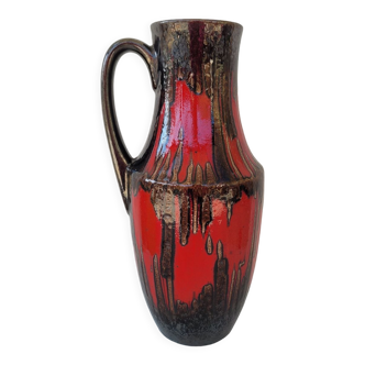 Vase with handle West Germany Scheurich 407-35
