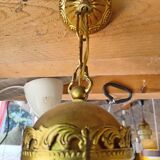 Hot air balloon chandelier with tassels