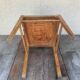 Series of 3 chairs old bistrot 60s vintage