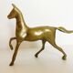 Brass horse