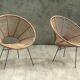 Pair of armchairs in the 1950