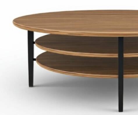 Vintage Scandinavian teak coffee table