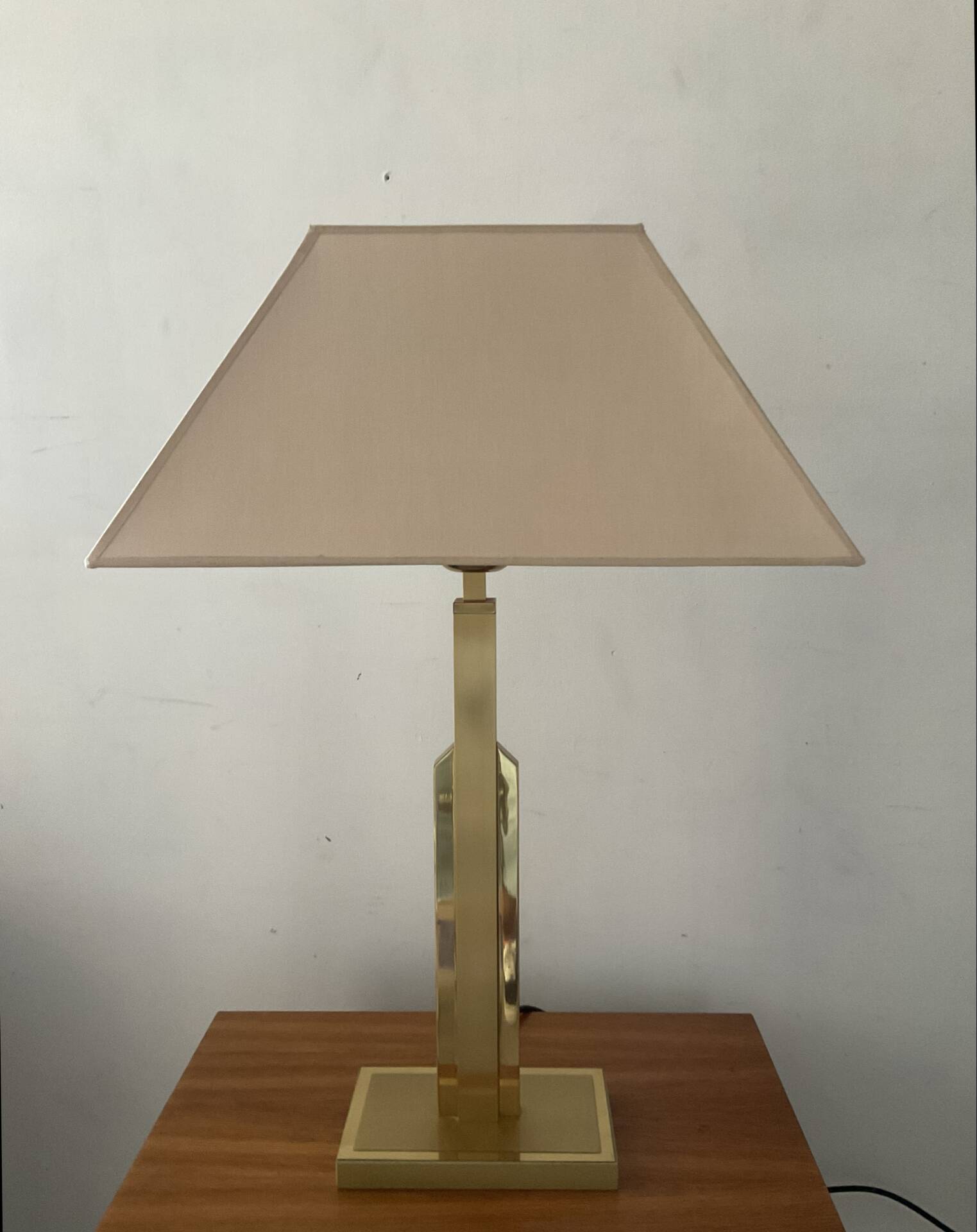 Deknudt brass lamp from the 70s-80s.