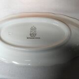 GIEN factory. Earthenware service called "landscapes". 29 pieces.