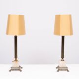Pair Colum Table lamps 1970s Germany