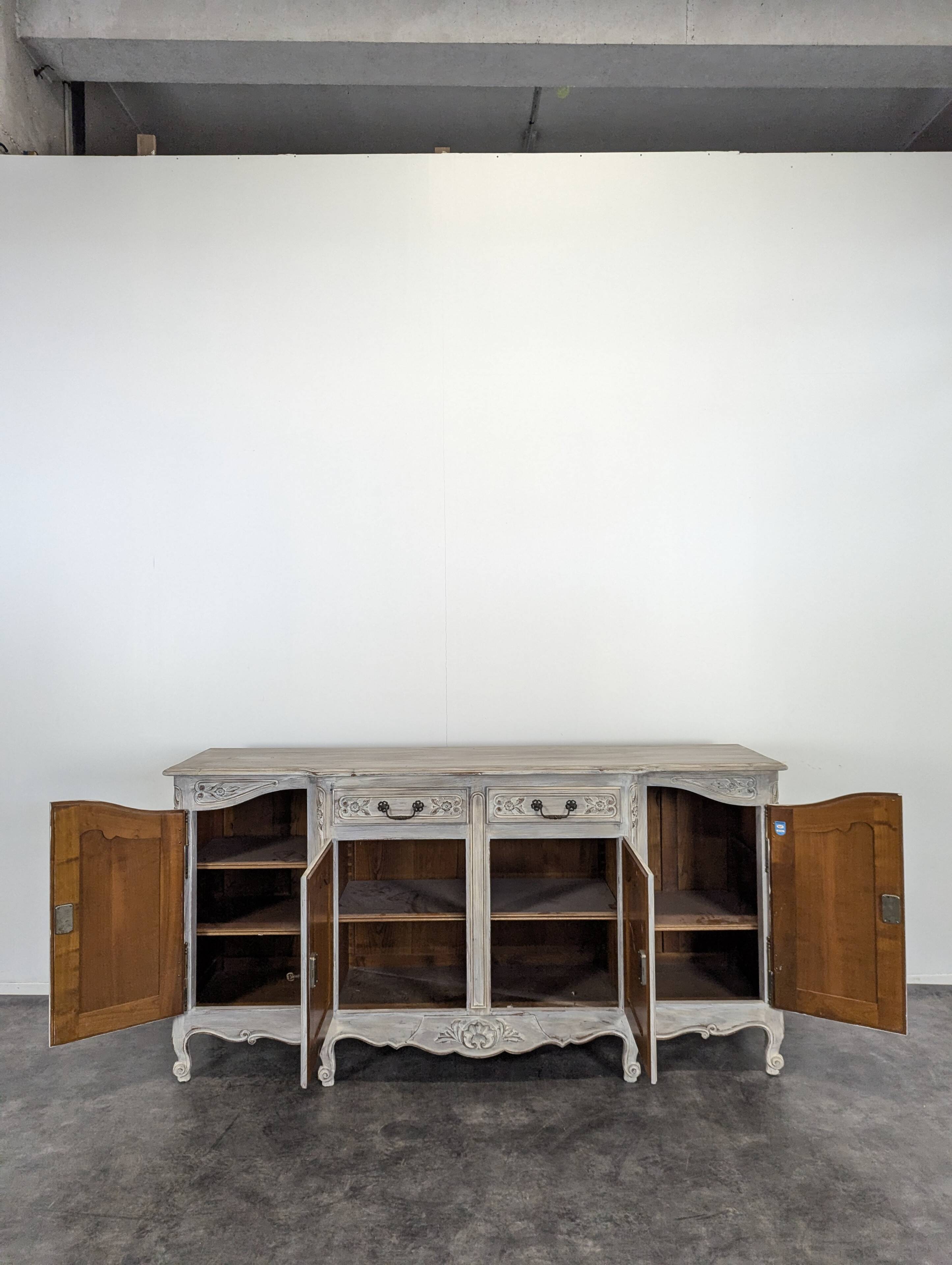 Rustic patinated sideboard