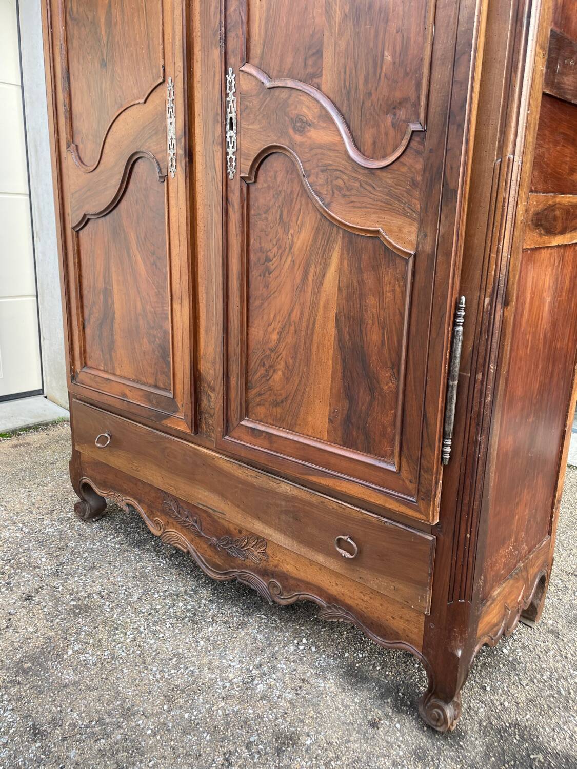 Large 18th century Louis XV Provencal wardrobe