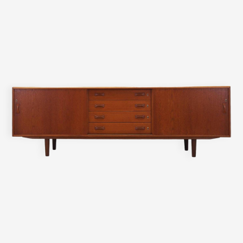 Enfilade en teck, design danois, années 1960, fabricant : Clausen & Son