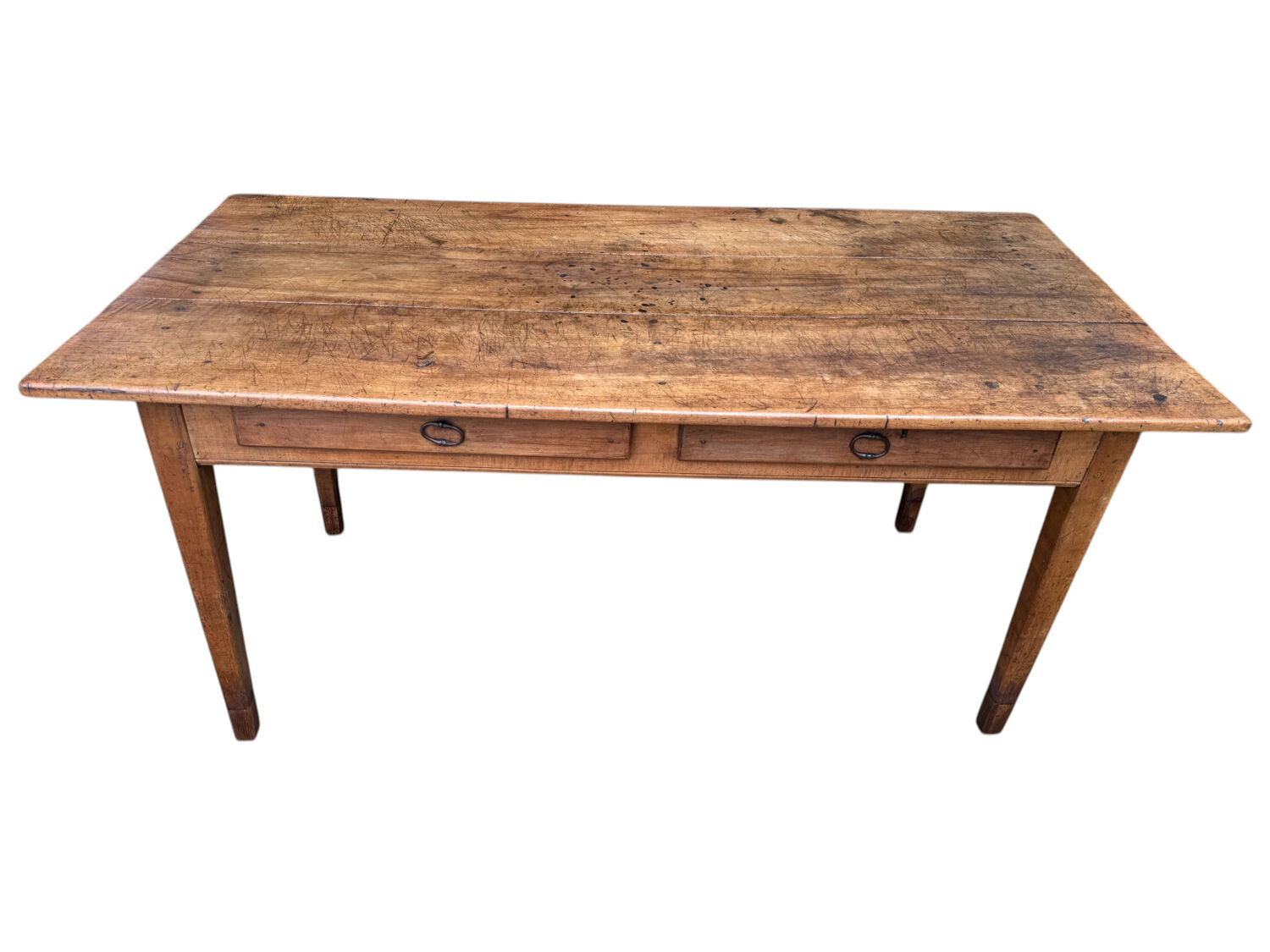 Table de ferme en cerisier, France XIXème s.