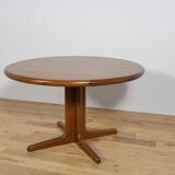 Mid-Century Teak Extendable Dining Table, Denmark, 1960s