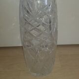 Vase vintage en cristal ciselé 1920