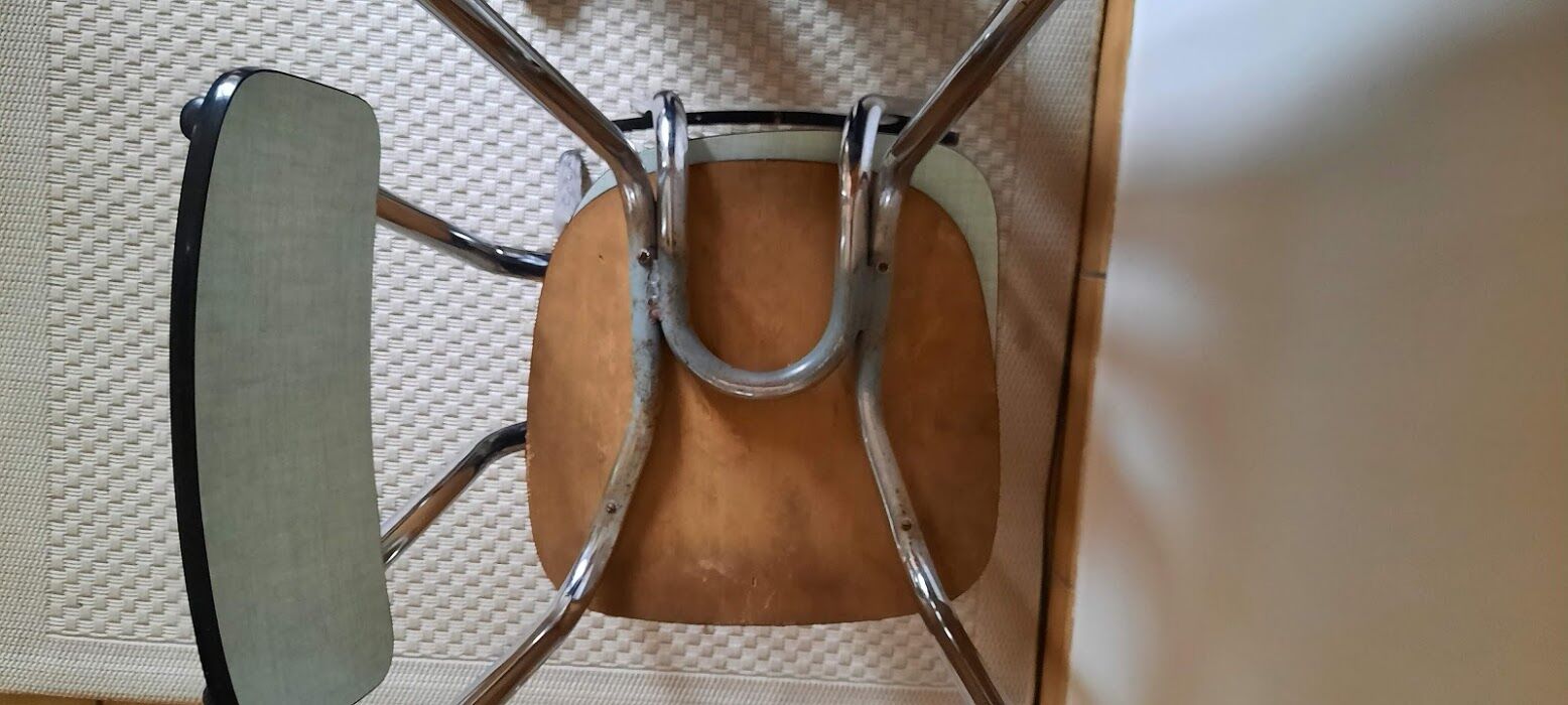 Lot of formica chairs