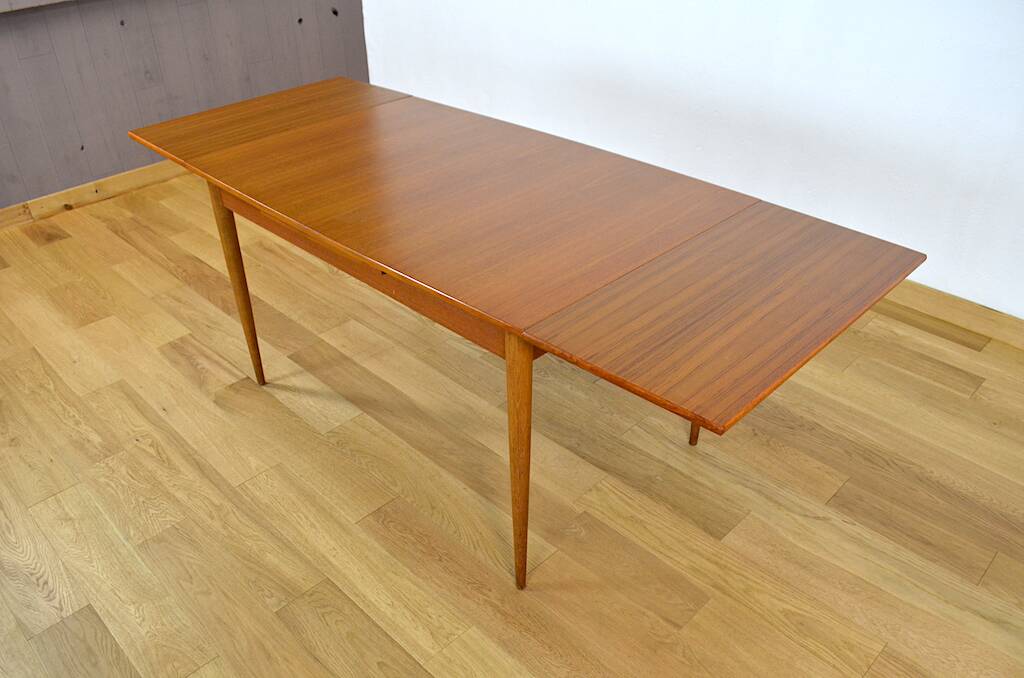 Vintage Scandinavian Teak Table 1960