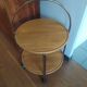 Folding drinks trolley from the 1970s, made in Germany