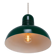 Green Vintage Industrial Metal Green Lamp produced by Sijaj Hrastnik