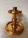 Gold-plated candlestick