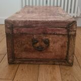 Old travel trunk early twentieth century