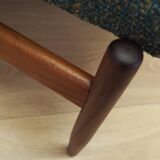 Green melange armchair, Danish design, 1970s, production: Denmark