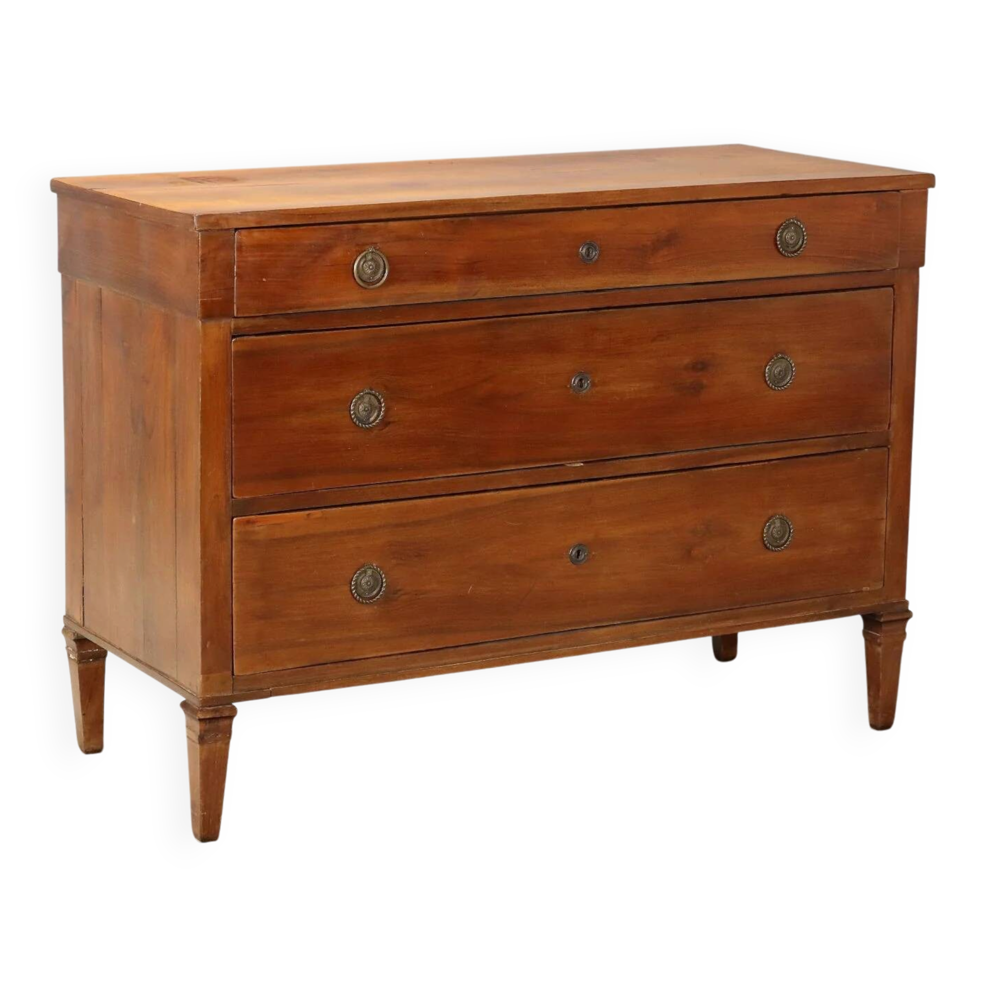 Directoire commode in walnut - Italy early 19th century