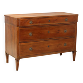 Commode Directoire en noyer - Italie début XIXe siècle