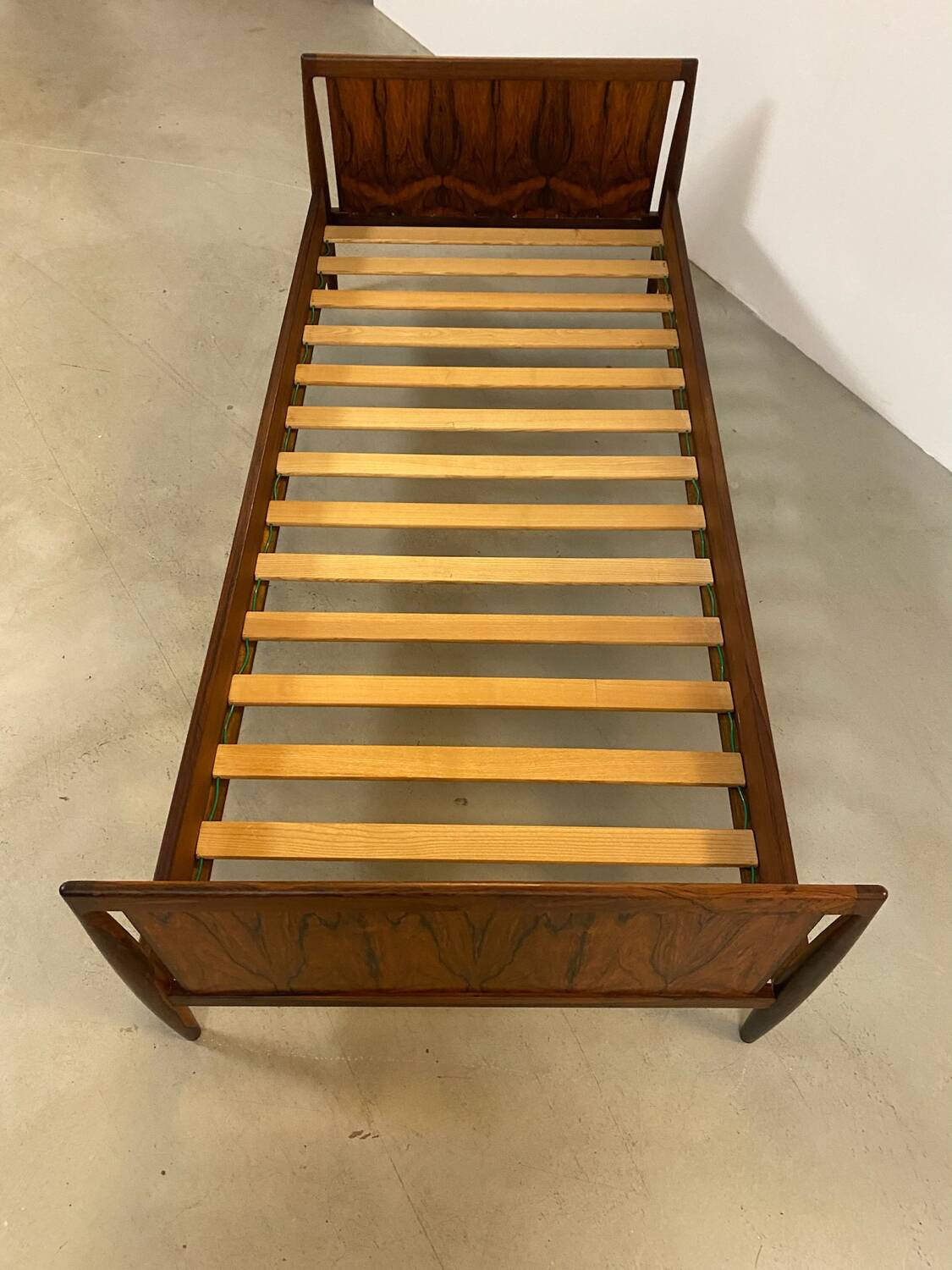 Danish Daybed or Bed in Palisander Omann Jun 1950s