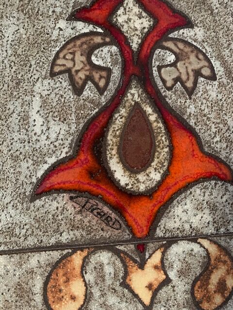 Table basse du céramiste Picard années 70