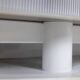 Roche Bobois. Enfilade « cinétique » noire et blanche. Années 1990.