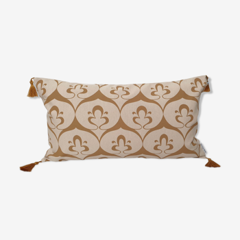 Ottoman beige cushion cover / ochre havane - 30 x 50