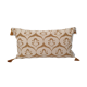 Housse de coussin ottoman beige / ocre havane - 30 x 50