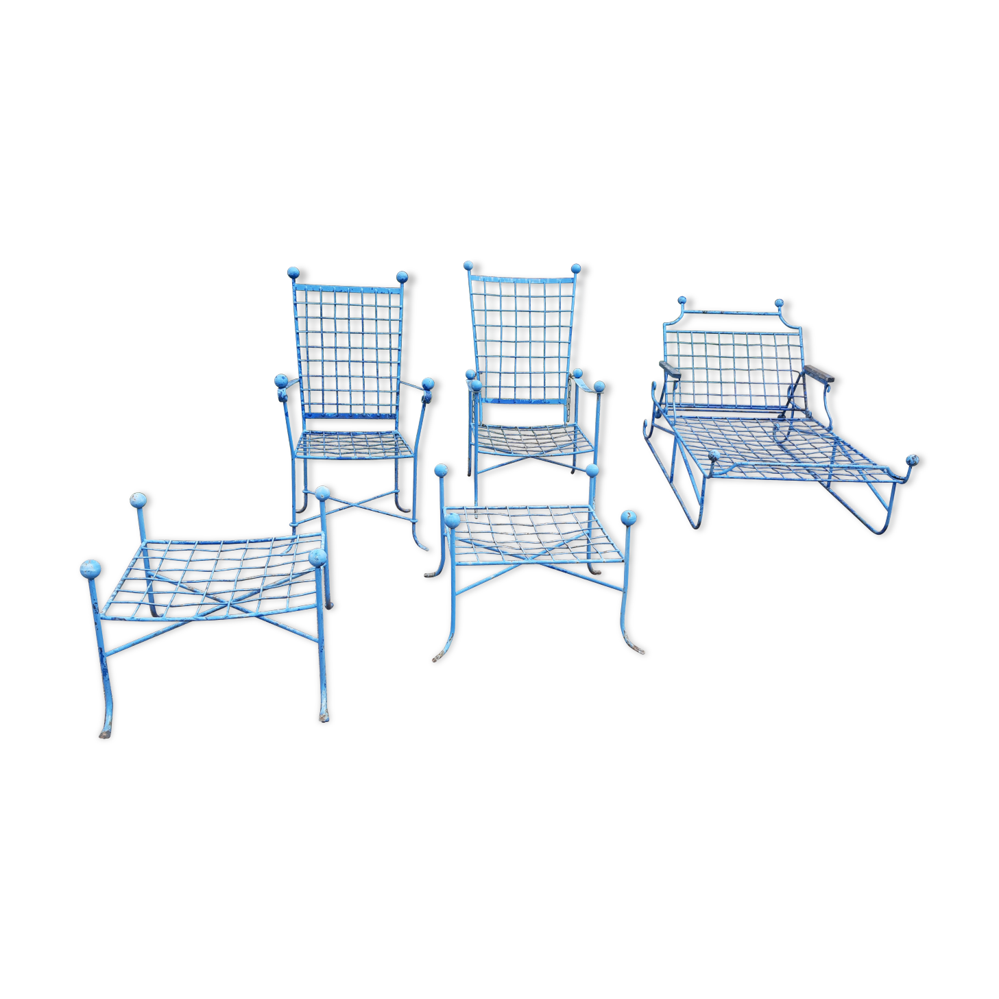 Forged Iron Garden Salon 1960