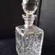 Bohemian crystal whiskey decanter