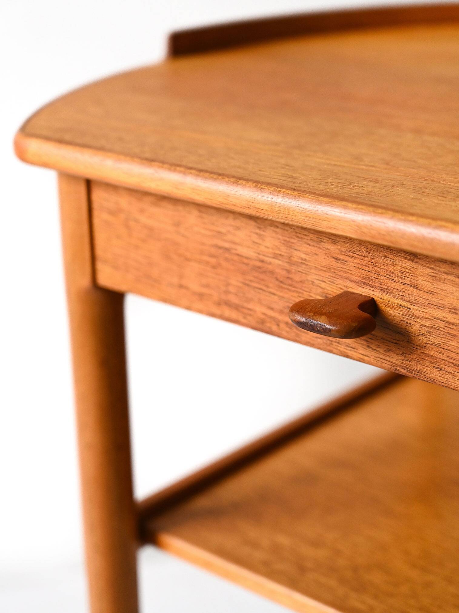 Pair of Vintage Scandinavian Teak Nightstands by Bodafors