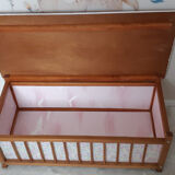 Wooden toy bench chest