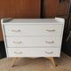 Commode vintage pieds compas