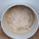Large round container in composite material for garden, 53 cm in diameter and 25 cm in height