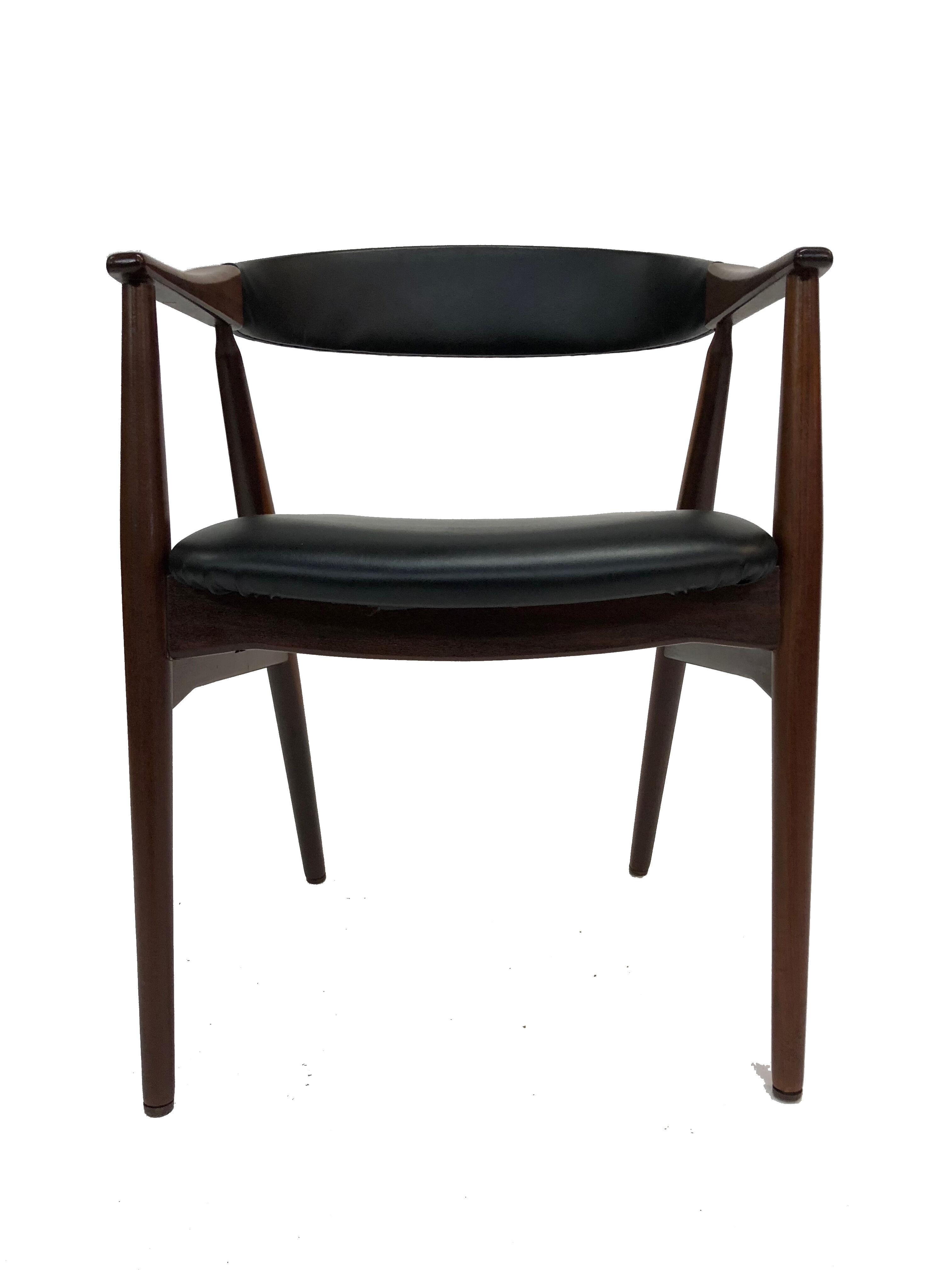 Vintage armchair from the 60s in teak