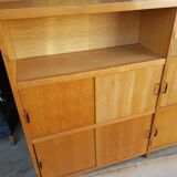 Asymmetrical Scandinavian vintage library