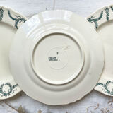7 plates Terre de fer Longchamp model Villey