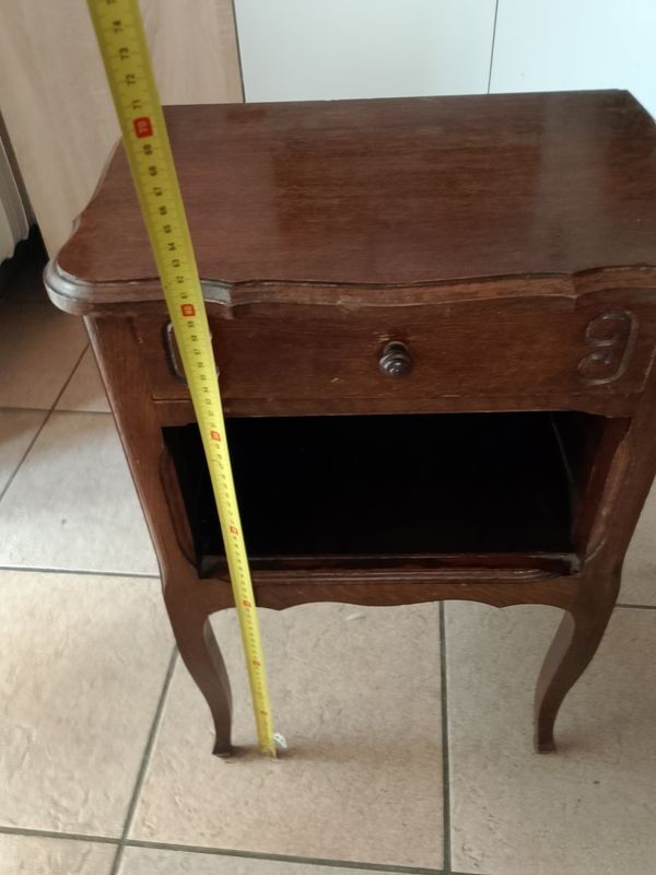 Old bedside table