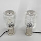 Pair of Mid-Century Chrome Table  Lamps, Kamenicky Senov, 1960's
