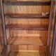 Late nineteenth century Louis XVI style library in walnut